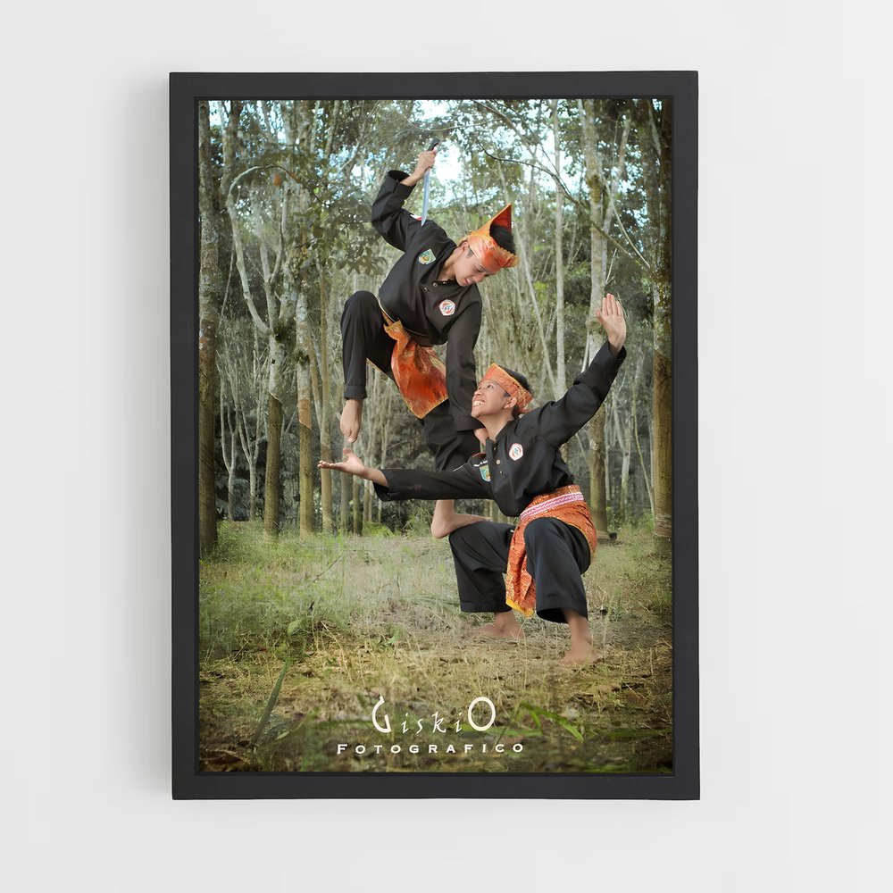 Poster Maître du Pencak Silat (vue 2)